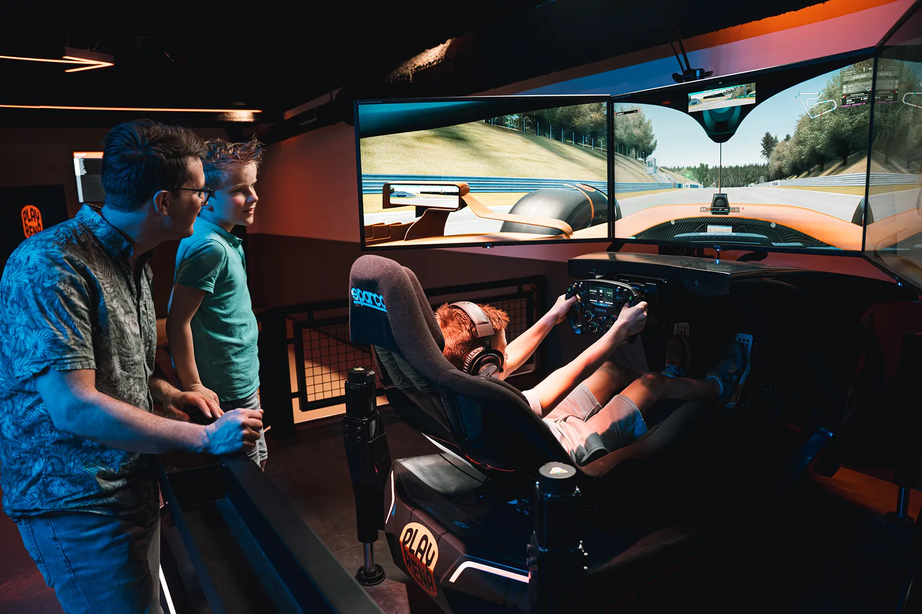Race Experience (F1 SIM) VR game bij PlayRena Roosendaal